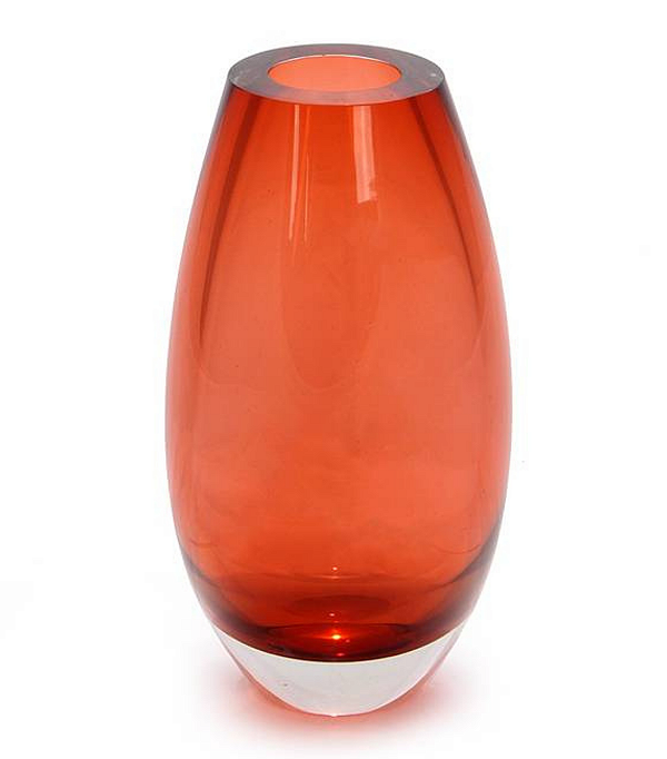 Vaso Vento Grande em Cristal Murano - São Marcos