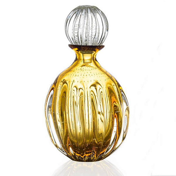 Garrafa Essenza em Cristal Murano - São Marcos