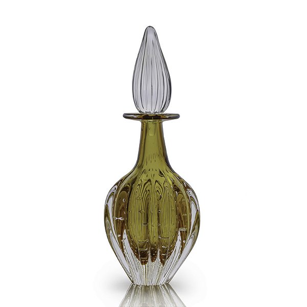 Garrafa Gota Real em Cristal Murano - São Marcos