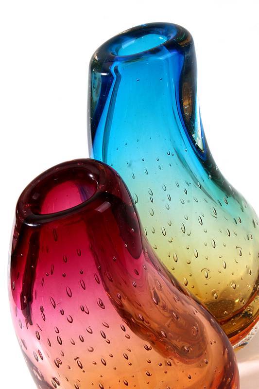 Vaso Orion em Cristal Murano - São Marcos