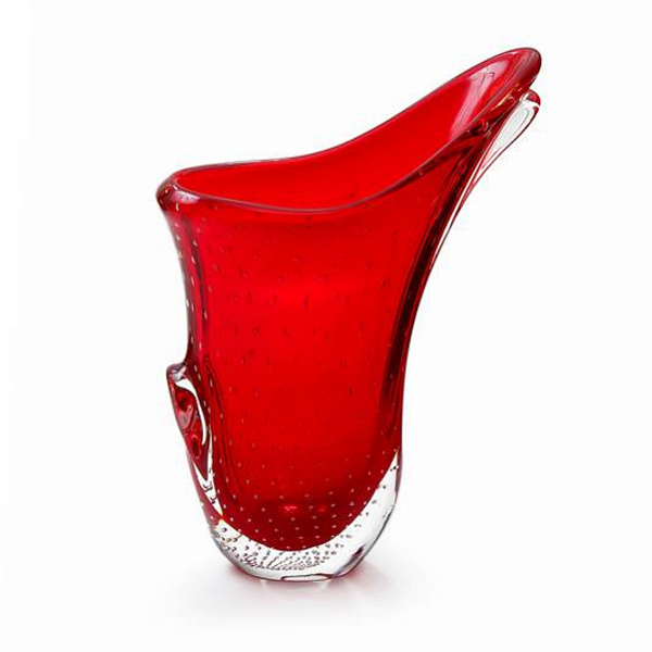 Vaso Opera em Cristal Murano - São Marcos