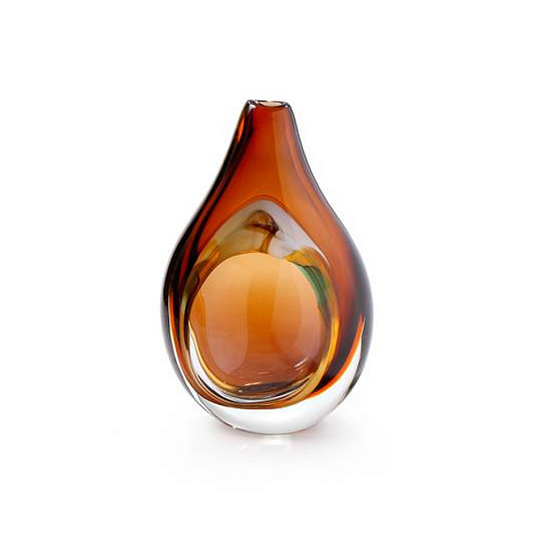 Vaso Aurora em Cristal Murano - São Marcos 33 cm