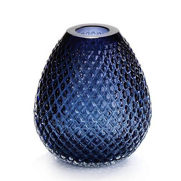 Vaso Prisma Médio em Cristal Murano - São Marcos