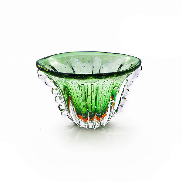 Cachepô Esion em Cristal Murano - São Marcos