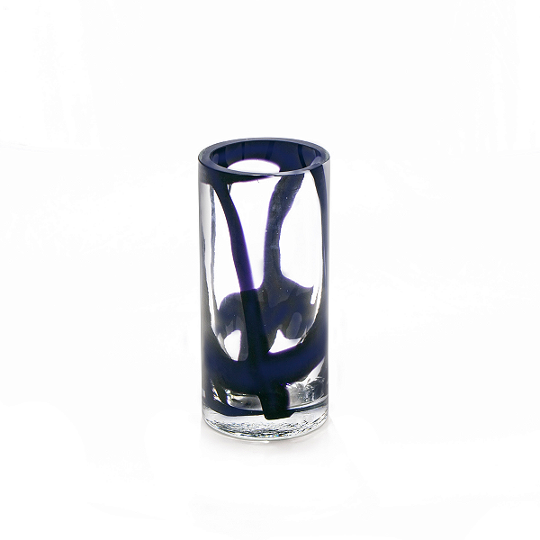 Vaso Linea Médio em Cristal Murano - São Marcos