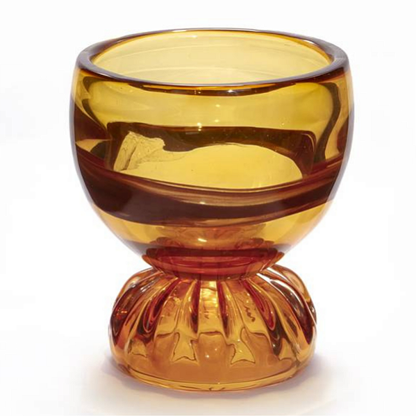 Vaso Greco Pequeno em Cristal Murano - São Marcos