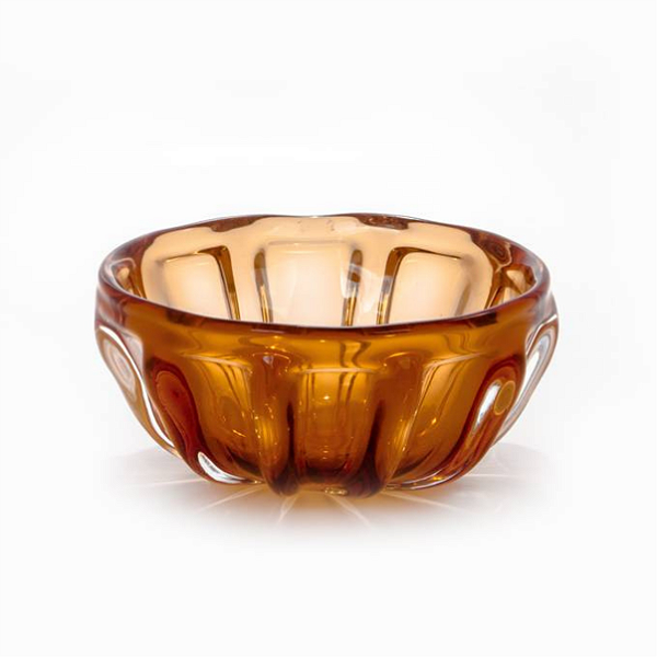 Cachepô Vena Mini em Cristal Murano - São Marcos