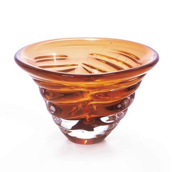 Cachepô Traccia em Cristal Murano - São Marcos