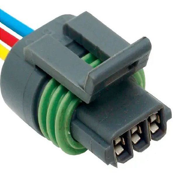 Chicote Ligação Conector Plug 3 Vias Tc 103.1063 Tc1063