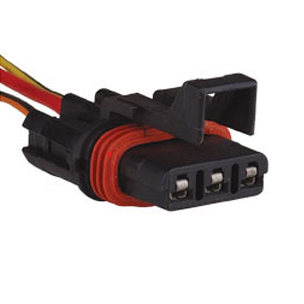 Chicote Conector Plug 3 Vias Injeção Eletrônica tc 103.1182