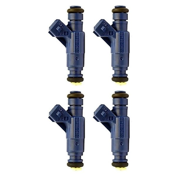 kit 04 Bicos Injetores Fiat Stilo 1.8 16v
