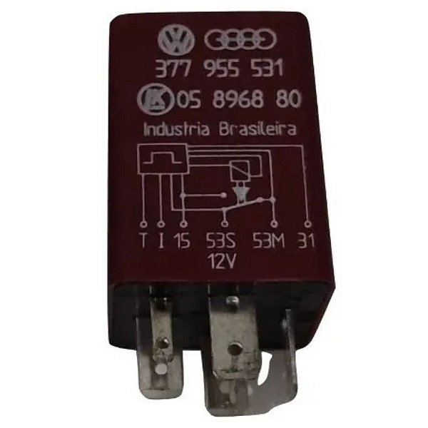 Relé Temporizador Volkswagen Gol Parati Saveiro Audi A3 A4