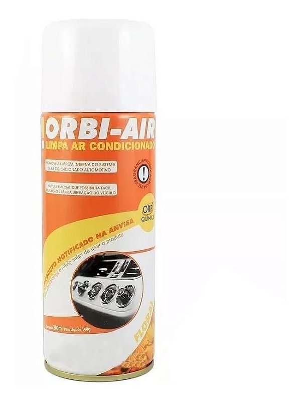Spray Limpa Ar Condicionado Automotivo Orbi-air