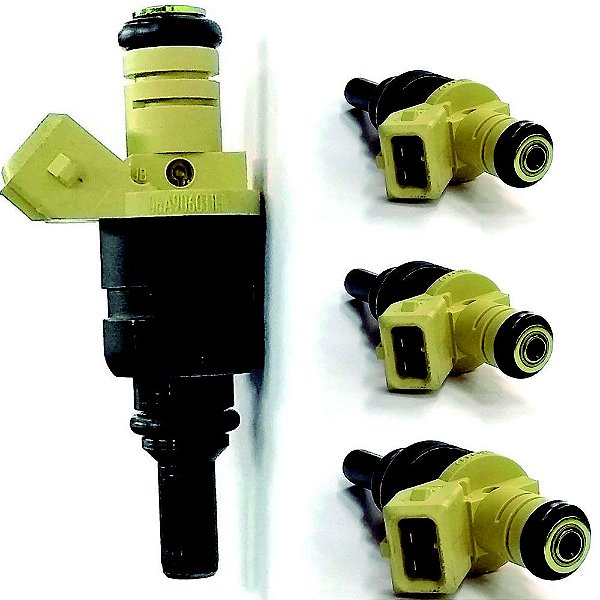 Kit 04 Bicos Injetores Volkswagen Golf Bora 1.8 Audi A3 1.8