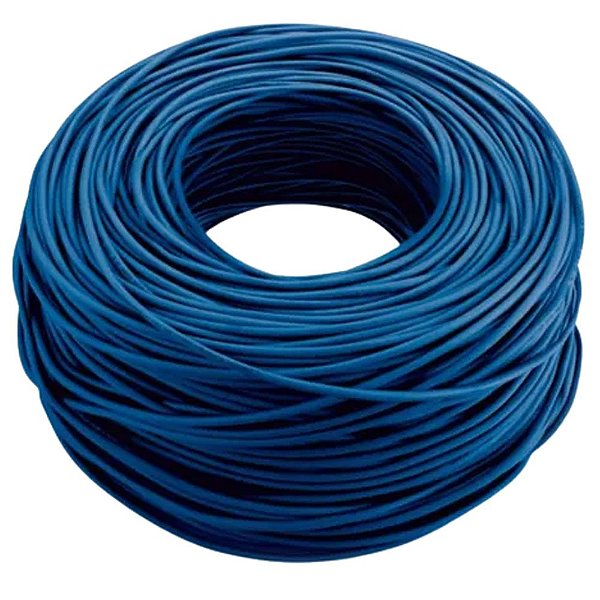 Cabo De Rede Lan Cat6e Utp 4p Azul Caixa 305m Nexans