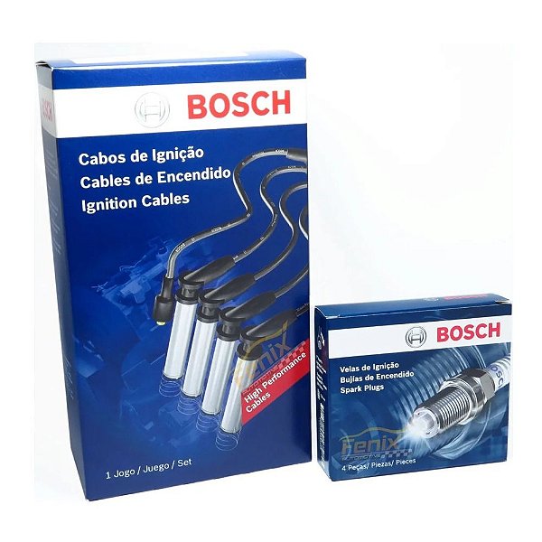 Kit Jogo Cabos + Velas Gm Opala  caravan 2.5 4cc  Bosch