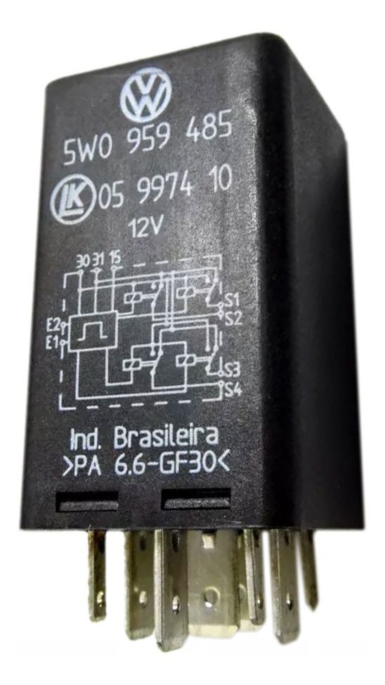 Rele Vidro Elétrico Gol Parati G4 Original Vw 5w0959485