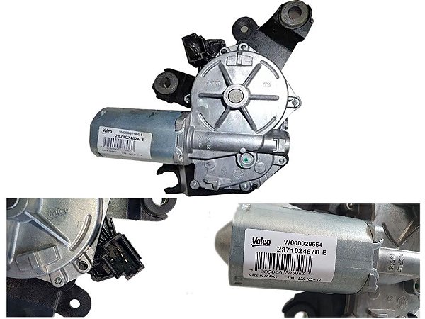 Motor Limpador Traseiro Renault Duster 2012 a 2020