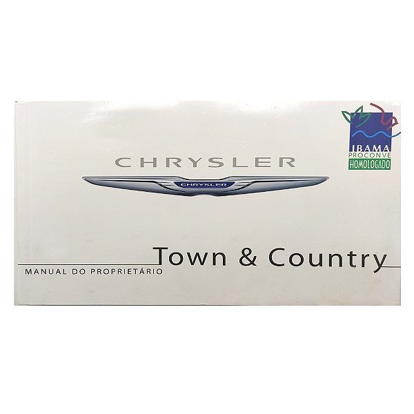 Manual do proprietário Chrysler Town & Country