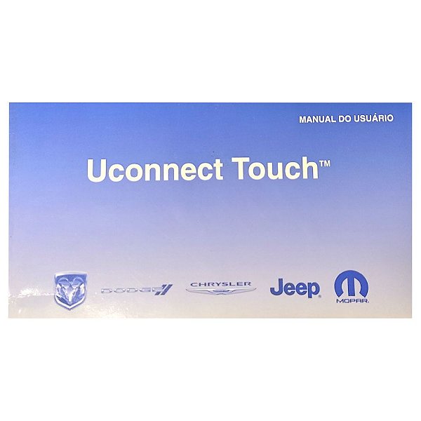 Manual de instruções Uconnect Touch Jeep Dodge Chrysler