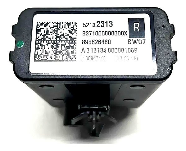 Modulo Porta TraseiroDireita S10 Trailblazer 52132313