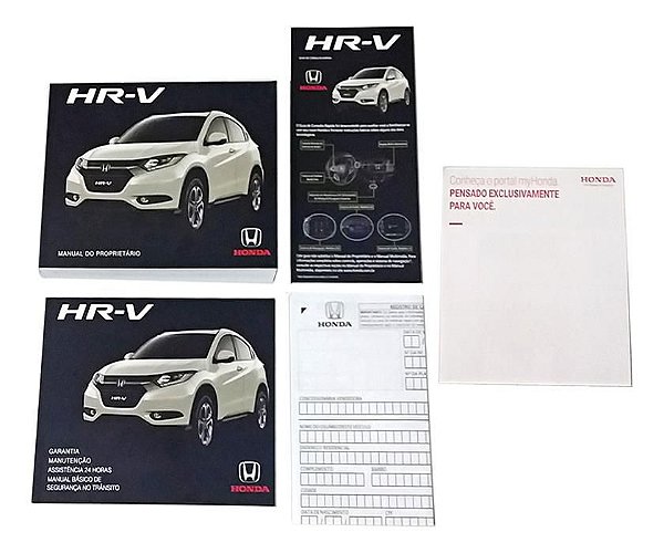 Manual Do Completo Proprietário Honda Hr-v