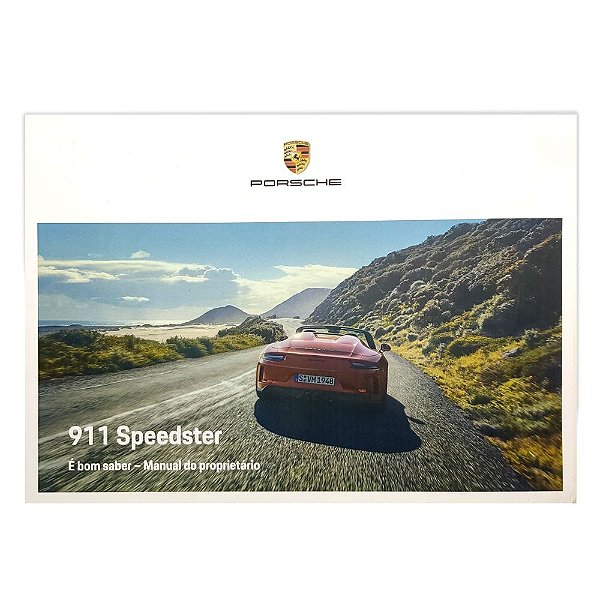 Manual de instruções original Porsche 911 Speedster