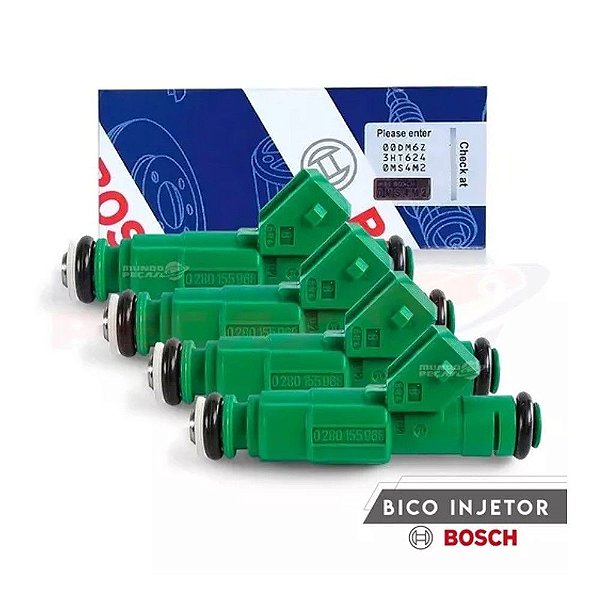 4 Bicos Injetor Bosch 42 Lbs/h Volvo 0280155968uKit4
