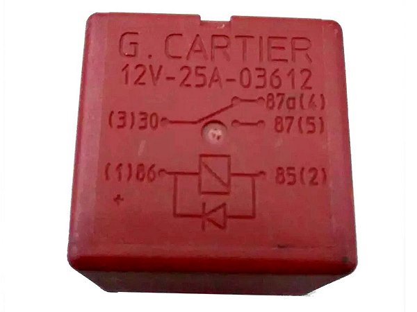 Rele Auxiliar Renault Clio Scenic Sandero Logan Symbol