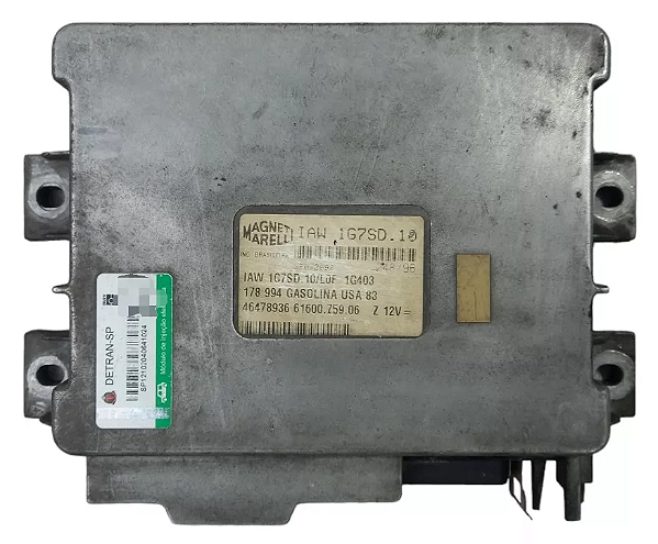 Módulo Injeção Fiat Palio 1.0 8v 97 98 Iaw1g7sd10 V1707