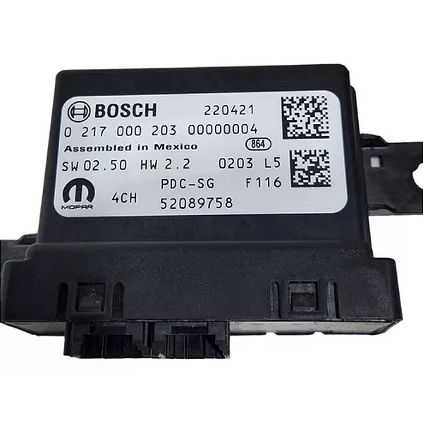 Módulo Estacionamento Fiat Toro Jeep Renegade 2021 2022 52089758
