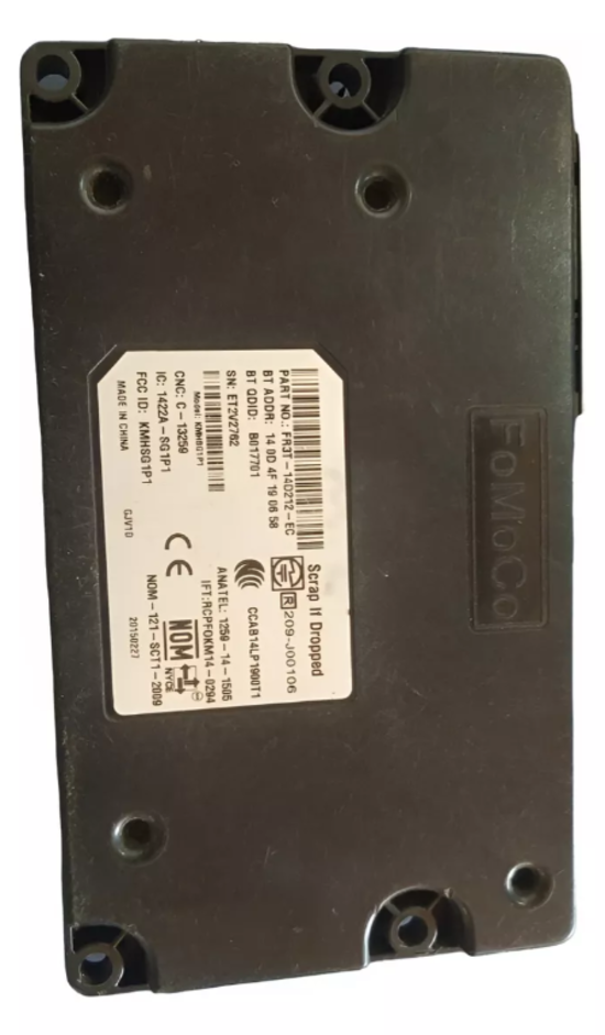 Modulo Central Sync Bluetooth Ford Fr3t14d212ec