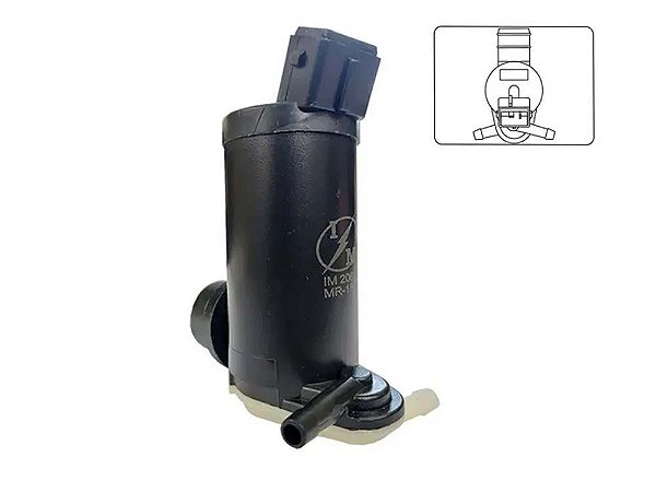 Motor Esguicho Para-brisa Ford Fiesta 7s5517k624ba