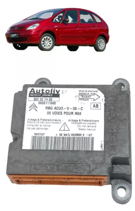 Módulo Airbag Citroen Xsara Picasso 2003 A 2008