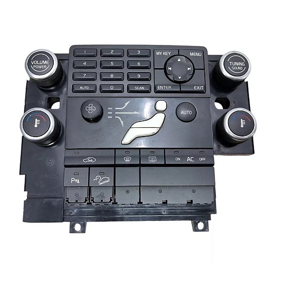 Unidade Controle Ar Som Volvo Xc60 2008 A 2017 30782912
