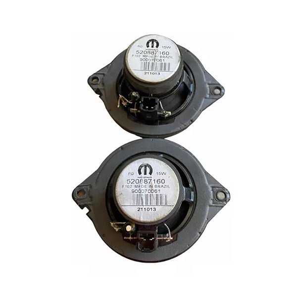 Par Twetter Painel Fiat Toro 2015 A 2022 520887160 Original