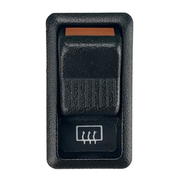 Botão do Painel Interruptor de Desembaçador Traseiro Led Vermelho Ford Escort Xr3 Apolo 81AG18C621BA