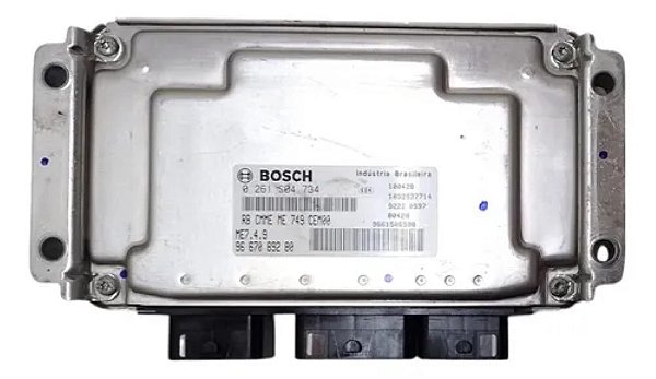 Módulo De Injeção Peugeot 307 1.6 Flex 0261s04734 9667089280