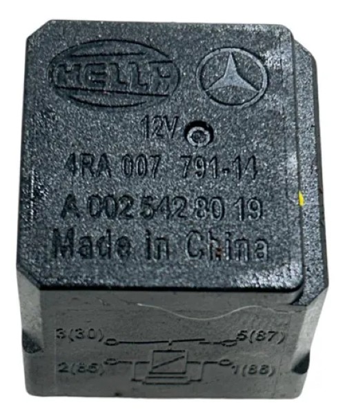 Rele Auxiliar Partida Mercedes A0025428019
