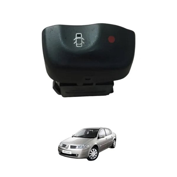 Botão Trava Porta Elétrica Renault Megane 2000/2010 841242B