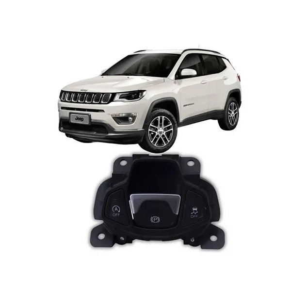 Botão Freio Mão Elétrico Jeep Compass 2018 A 2021 735632247