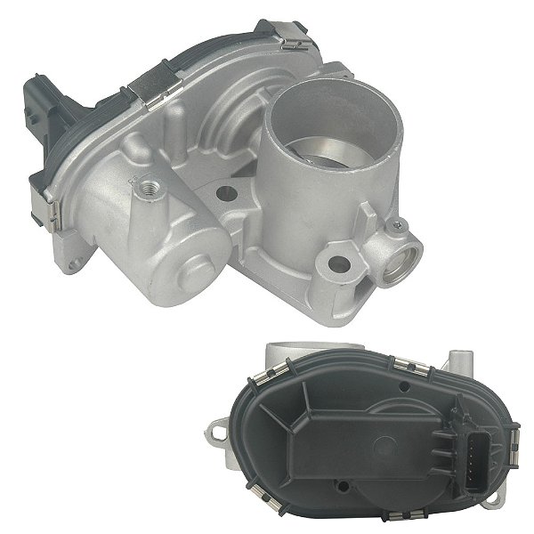 Corpo de Borboleta Renault Kwid 1.0 3cc 2017 2019 Logan 1.0 12V – 2017 2020  Sandero 1.0 2017 2019 161208051R HMLGT0978R