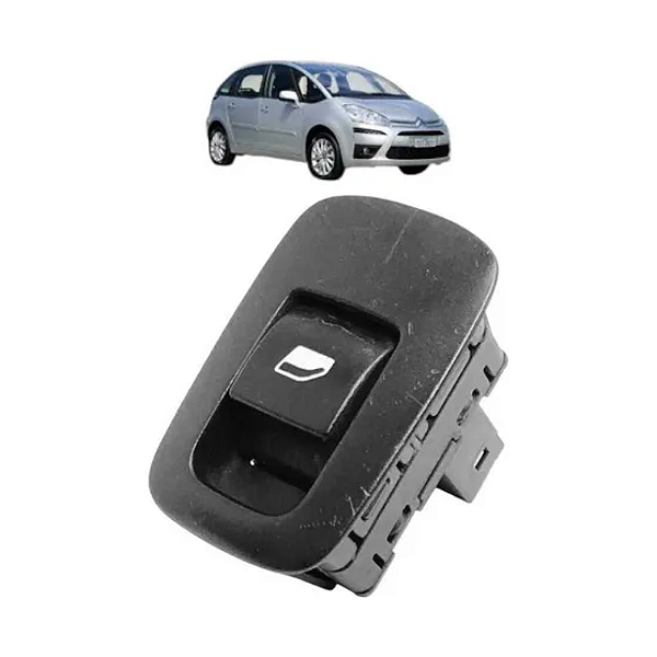 Comando De Vidro Elétrico Traseiro Citroen C4 96639378ZD