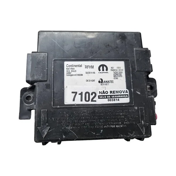 Modulo Conforto Jeep Compass 2017 A 2021 Diesel P68498031ac