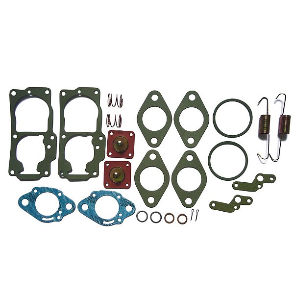 Kit de Juntas para Carburador VW Brasília/Kombi/Gol/Sedan Todos 1.600 A/G Carb. 32 PDSIT 2/3 Dupla Carburação Solex