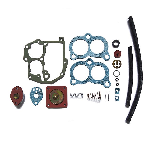 Kit de Juntas para Carburador GM 2.0 4/6 Cil Após 87 Ford 2.0 4/6 Cil Após 87 VW 2.0 4/6 Cil Após 87 Gas Carb. 3E7 Solex