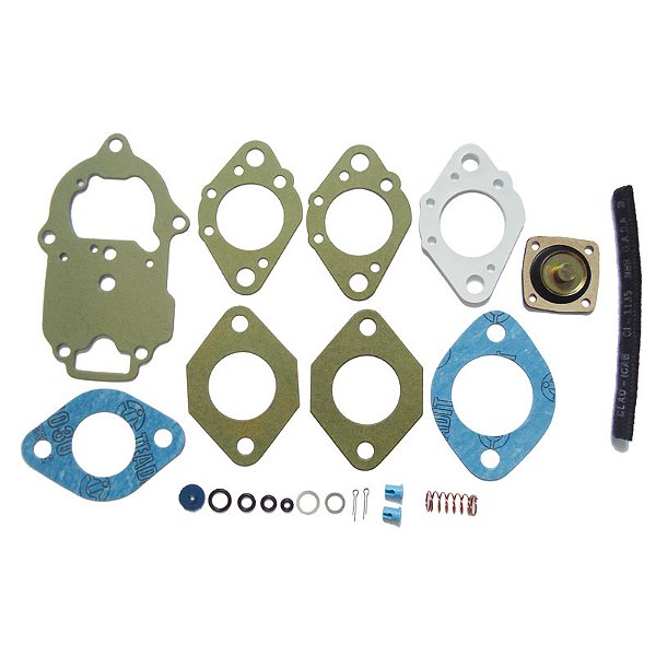 Kit de Juntas para Carburador Fiat 1.000/1.300/1.500 Álcool/Gasolina Carb. 190 Moderno Weber