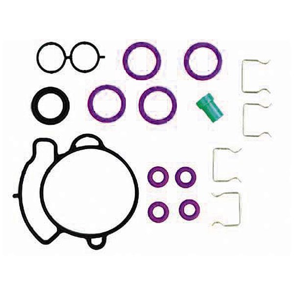 Kit de Juntas para Injeção Eletrônica Ford Escort SW Zetec 1.8 16v. Multi Point com 8 Anéis no Bico