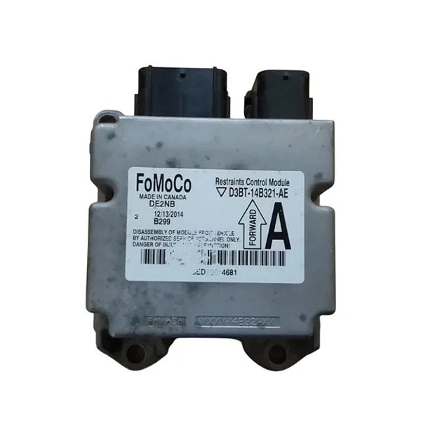 Modulo De Airbag Ford Fiesta D3bt14b321ae
