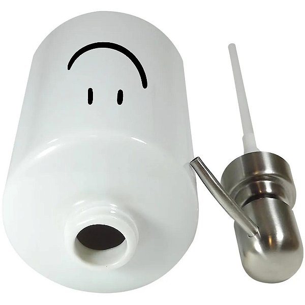 Kit Banheiro de cerâmica branco - Sublimação